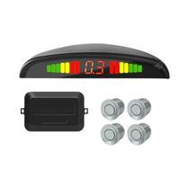 Kit de Sensor de Estacionamento com 8 LEDs e 4 Sensores - Sistema de Alerta de Som