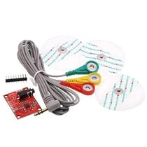 Kit De Sensor De Sinal Muscular EMG ECG Para Arduino UNO R3 AD8232 Medição De Pulso Cardíaco Kit De Sensor De Sinal Muscular EMG ECG Para Arduino UNO R3 AD8232 Medição De Pulso Cardíaco