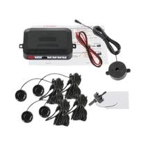 Kit De Sensores De Estacionamento Para Carro 22mm Com 4 Sensores, Alarme Sonoro 12V Para Ré E