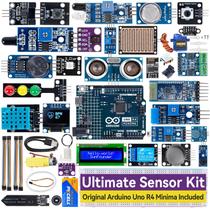 Kit de sensores definitivo SunFounder com Arduino Uno R4 Minima