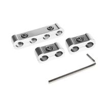 Kit De Separadores De Fios De Velas De Ignição De Alumínio 8mm 9mm 10mm 3 Peças Organizador De
