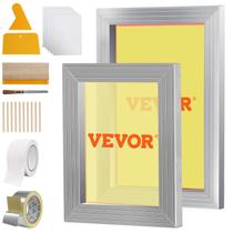 Kit de serigrafia VEVOR Molduras de alumínio 20x25/25x35cm 110 Mesh