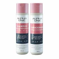 Kit de Shampoo e Condicionador Color Shield Proteção da Cor - Alpha Line