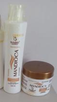 Kit de shampoo mascara capilar mandioca da Bio instituto
