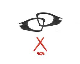 Kit De Side Blinders e Borrachas Compatível Com Double X