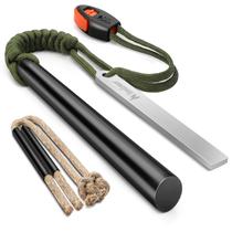 Kit de sílex externo Ferro Rod Fire Starter Terdemor 13 cm