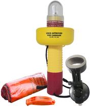 Kit de Sinalização de Emergência Sirius Signal A-1001 SOS LED USCG Kit de Sinalização de Emergência Sirius Signal A-1001 SOS LED USCG