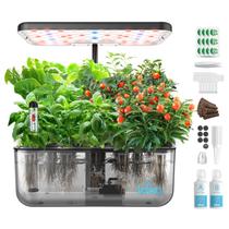 Kit de Sistema de Cultivo Hidropónico iDOO 12 Macetas con Luz LED