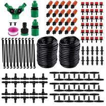 Kit de sistema de irrigação 149pc Kit de gotejamento Mangueira de temporizador de jardim Kits de gotejamento de rega