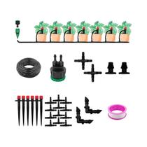 Kit De Sistema De Irrigação Automática Por Gotejamento Para Plantas Em Vaso, Flores, Vegetais E Kit De Sistema De Irrigação Automática Por Gotejamento Para Plantas Em Vaso, Flores, Vegetais E