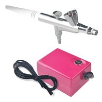 Kit de sistema de maquiagem Airbrush HUBEST AC01RSK com mini compressor