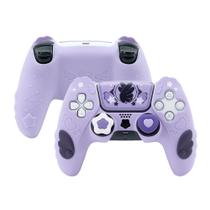Kit de Skin para Controlador GeekShare PS5 de Silicona Morado + Accesorios