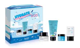 Kit de Skincare belif Hydrate & Go - Hidratante, Creme para Olhos e Sérum