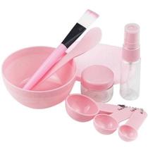 Kit de Skincare Hello Mini 9 Peças Prático, Completo e Estiloso para Cuidados com a Pele