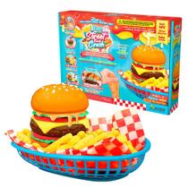 Kit de Slime de Hamburger Slimy DIY Street Food Crush Kit de Slime de Hamburger Slimy DIY Street Food Crush