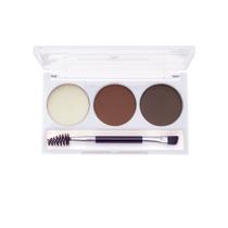 Kit de Sobrancelha Go Brow - Ruby Kisses Cores:Chocolate Brown