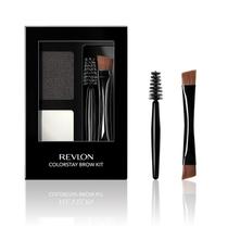 Kit de sobrancelhas Revlon ColorStay Soft Black (101) com pó e pomada Kit de sobrancelhas Revlon ColorStay Soft Black (101) com pó e pomada