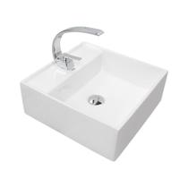 Kit de Sobrepor para Banheiro: Cuba, Torneira e Válvula Kit de Sobrepor para Banheiro: Cuba, Torneira e Válvula