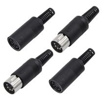 Kit de Solda com Conector DIN de 5 Pinos SHUKEFER Macho e Fêmea Kit de Solda com Conector DIN de 5 Pinos SHUKEFER Macho e Fêmea