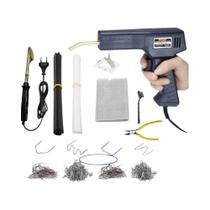 Kit De Soldador De Plástico 50W Com Grampeador a Quente, 1000-200 Peças, Ferro De Solda Para