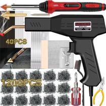 Kit de Soldagem de Plástico WRDLOSY 1200 Grampos 40 Barras 110V Kit de Soldagem de Plástico WRDLOSY 1200 Grampos 40 Barras 110V
