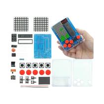 Kit De Soldagem DIY De PCB Dupla Face Com Display De Matriz De Pontos LED, Console De Jogo