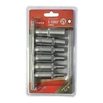 Kit De Soquete Longo Etorx Femea Corneta06pçs 3/8 Corneta Kit De Soquete Longo Etorx Femea Corneta06pçs 3/8 Corneta