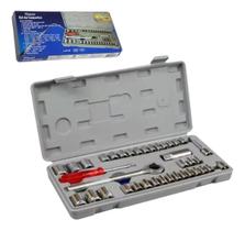 Kit de Soquetes Com Catraca Com 40 Peças Western W40