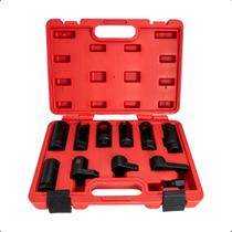 Kit De Soquetes Para Sensor de Oxigênio Sonda Lambda 11 Peças Profissional com Maleta Organizadora Kit De Soquetes Para Sensor de Oxigênio Sonda Lambda 11 Peças Profissional com Maleta Organizadora