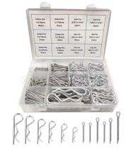 Kit de sortimento Cotter Pin Boatsea 420 unidades R Clips Spring