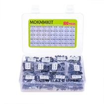Kit de sortimento de capacitores eletrolíticos MOKMMKIT 40 Values