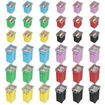 Kit de sortimento de fusíveis Joinfworld Jcase Automotive 36 unidades Kit de sortimento de fusíveis Joinfworld Jcase Automotive 36 unidades