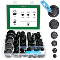 Kit de sortimento de ilhós de borracha EASYEAH, 80 unidades para fiação