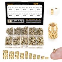Kit de sortimento de insertos roscados Kadrick 420 unidades M3 M4 M5