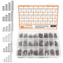 Kit de sortimento de molas de compressão Dianrui 392PCS em aço inoxidável Kit de sortimento de molas de compressão Dianrui 392PCS em aço inoxidável