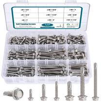 Kit de sortimento de parafusos autoperfurantes SATANTECH 8 10 14