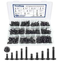 Kit de sortimento de parafusos autorroscantes 410, aço inoxidável, 450 unidades Kit de sortimento de parafusos autorroscantes 410, aço inoxidável, 450 unidades