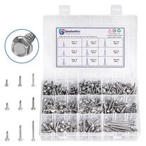 Kit de sortimento de parafusos autorroscantes GOOBETTER 390PCS M4.2/M4.8/M5.5 Kit de sortimento de parafusos autorroscantes GOOBETTER 390PCS M4.2/M4.8/M5.5
