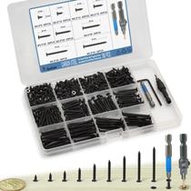 Kit de sortimento de parafusos de madeira EaseKinder CSQ235 M3.5 380 unidades