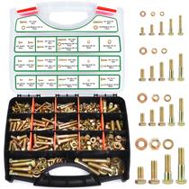 Kit de sortimento de parafusos FOLIV 772PCS Grau 8 com pacote atualizado