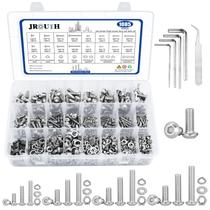 Kit de sortimento de parafusos JROUTH 1085PCS M3 M4 M5 M6 304 inoxidável