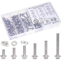 Kit de sortimento de parafusos LUPANTER M6-1,0 x 12/16/20/30/45 180 unidades