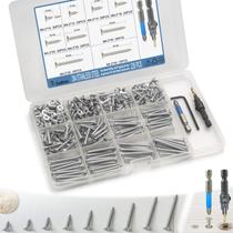 Kit de sortimento de parafusos para madeira em aço inoxidável 304 M4.2 x 235