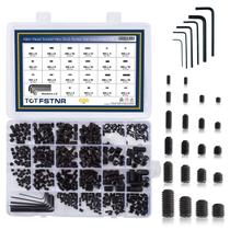 Kit de sortimento de parafusos TOTFSTNR 666 unidades com unidade hexagonal interna Kit de sortimento de parafusos TOTFSTNR 666 unidades com unidade hexagonal interna