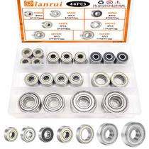 Kit de sortimento de rolamentos Dianrui 44 peças para skate, impressão 3D