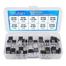 Kit de sortimento de transistores MOSFET IRF Série 10 Valores