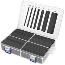 Kit de sortimento de tubos termorretráteis XHF 205 PCS 3,5 cm 3:1 Kit de sortimento de tubos termorretráteis XHF 205 PCS 3,5 cm 3:1