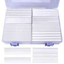 Kit de sortimento de tubos termorretráteis XHF 205 unidades de 3,5 cm branco