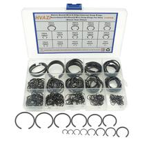 Kit de sortimento HVAZI 310PCS, anéis de pressão internos de fio redondo Kit de sortimento HVAZI 310PCS, anéis de pressão internos de fio redondo