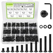 Kit de sortimento K Kwokker 680 x M5 Porcas e parafusos 6-40 mm Kit de sortimento K Kwokker 680 x M5 Porcas e parafusos 6-40 mm